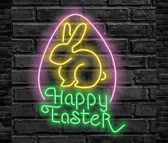 Cute Bunny Neon Sign