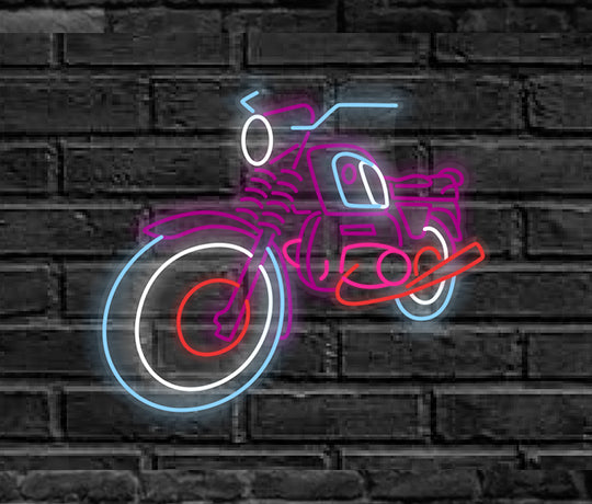 Motorcycle Neon Sign