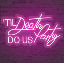 Load image into Gallery viewer, Let&#39;s Party-Neon Signs

