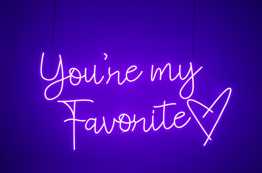 Your are my favorite-Neon Signs