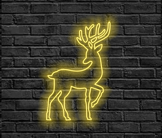 Deer Neon Sign