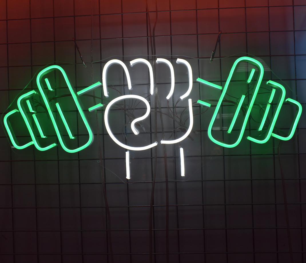 Barbell Neon Light Sign – Zen Neon
