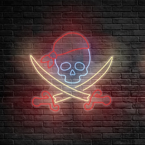Pirate LED Neon Sign